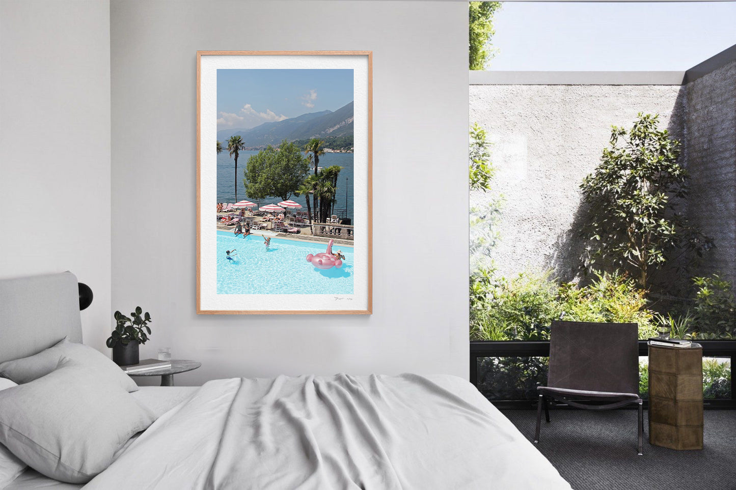 1.06 Italy, Lake Como; Grand Hotel Villa Serbelloni; Poolside