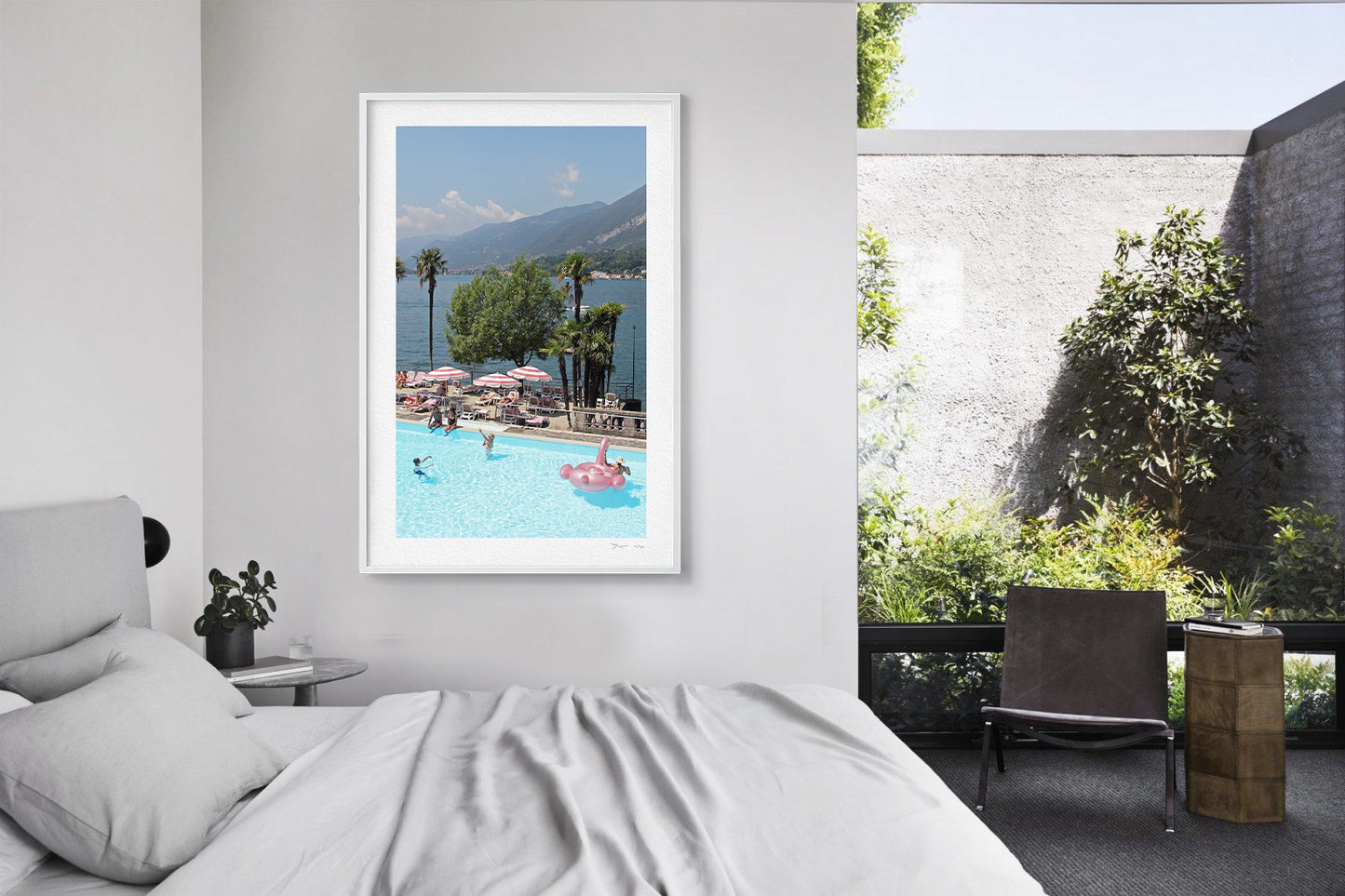 1.06 Italy, Lake Como; Grand Hotel Villa Serbelloni; Poolside