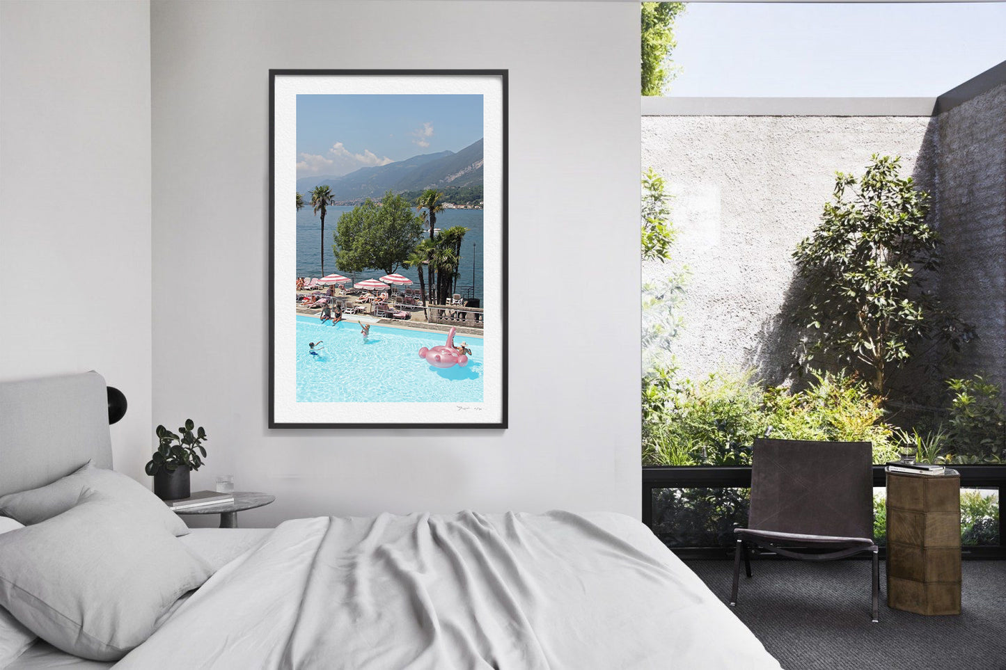 1.06 Italy, Lake Como; Grand Hotel Villa Serbelloni; Poolside