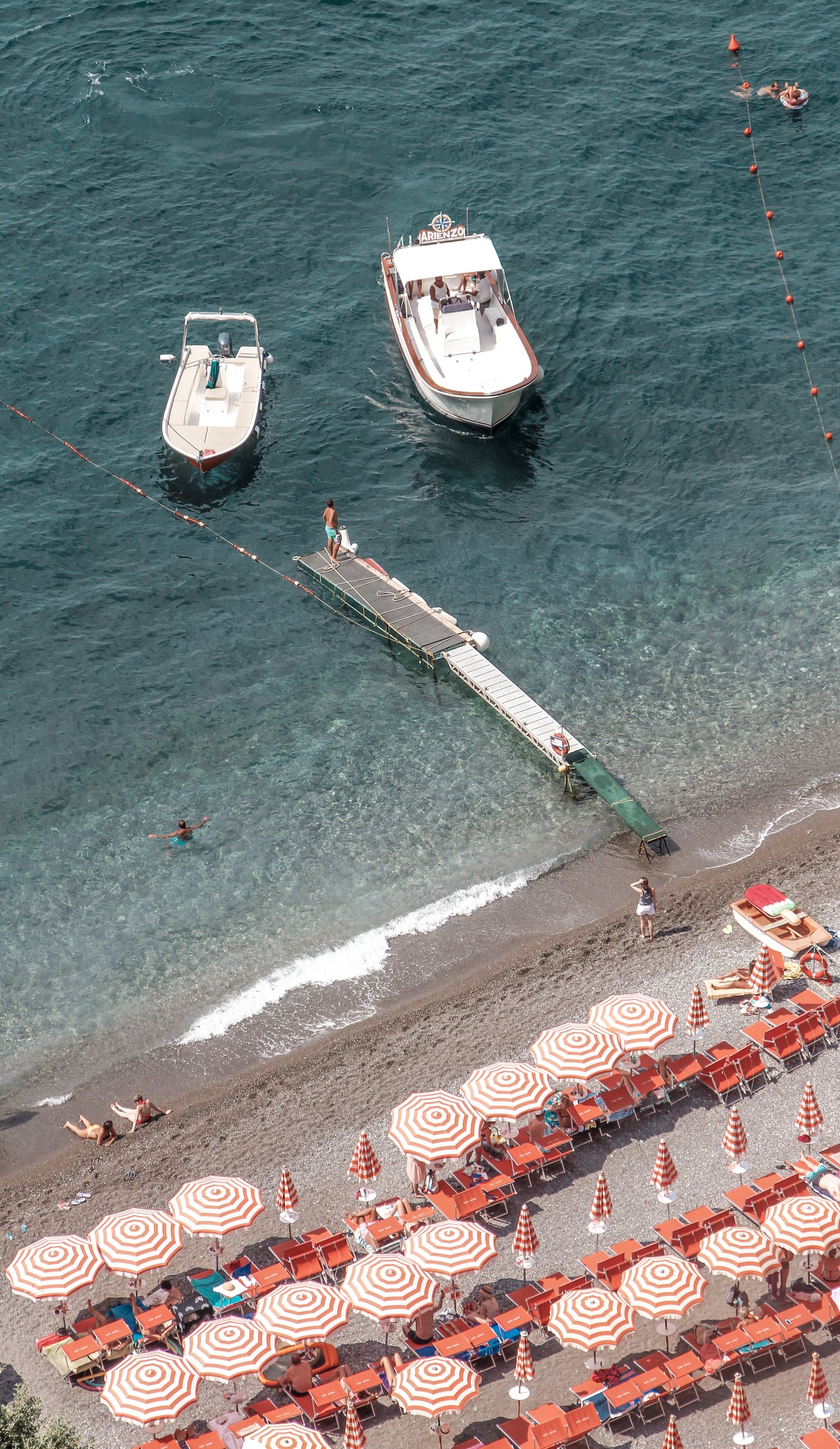 1.05 Italy, Arienzo Beach; Arrival